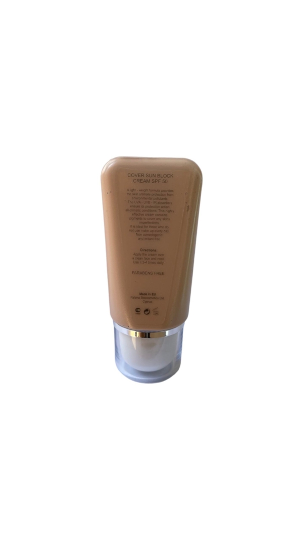 Cover sunblock cream SPF-50 (CC krema) 50ml - Image 3